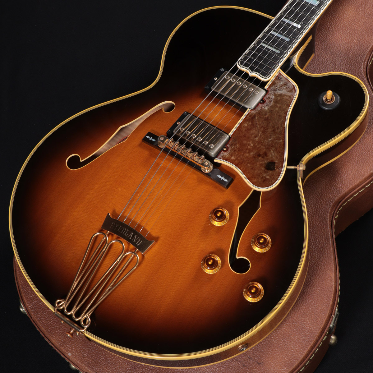 チブソン バードランド風 フルアコ サンバースト チブソン バード