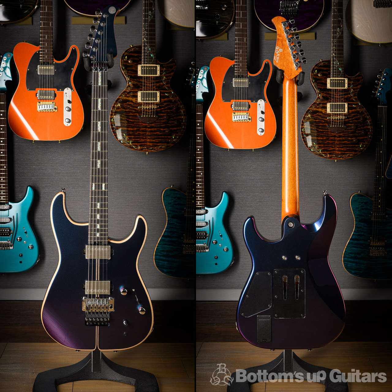 Kz Guitar Works Kz Versa 2H3 Custom Locking Tremolo - "Elixir" Color Shift - 【B.U.G. 스페셜 오더 모델!】 사진 3