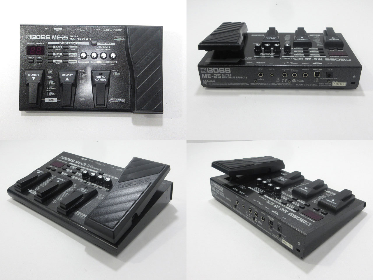 BOSS ME-25 GUITAR MULTIPLE EFFECTS ボス マルチエフェクター ...