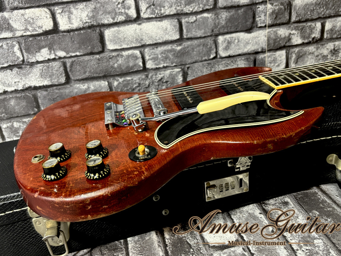 Gibson ‘66 SG Special レプリカ エイジド加工 Hard Aged '66 Gibson SG Replica トレモロユニット - メルカリ