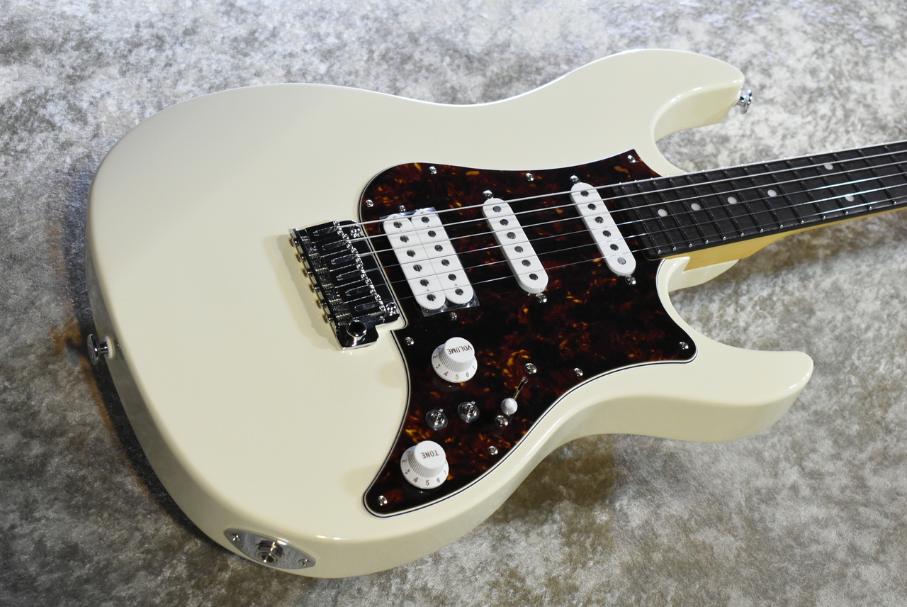 FUJIGEN eos ギター FUJIGEN(FGN) EOS3-AL-R Antique White #E250235【3.49kg/濃いめ指板