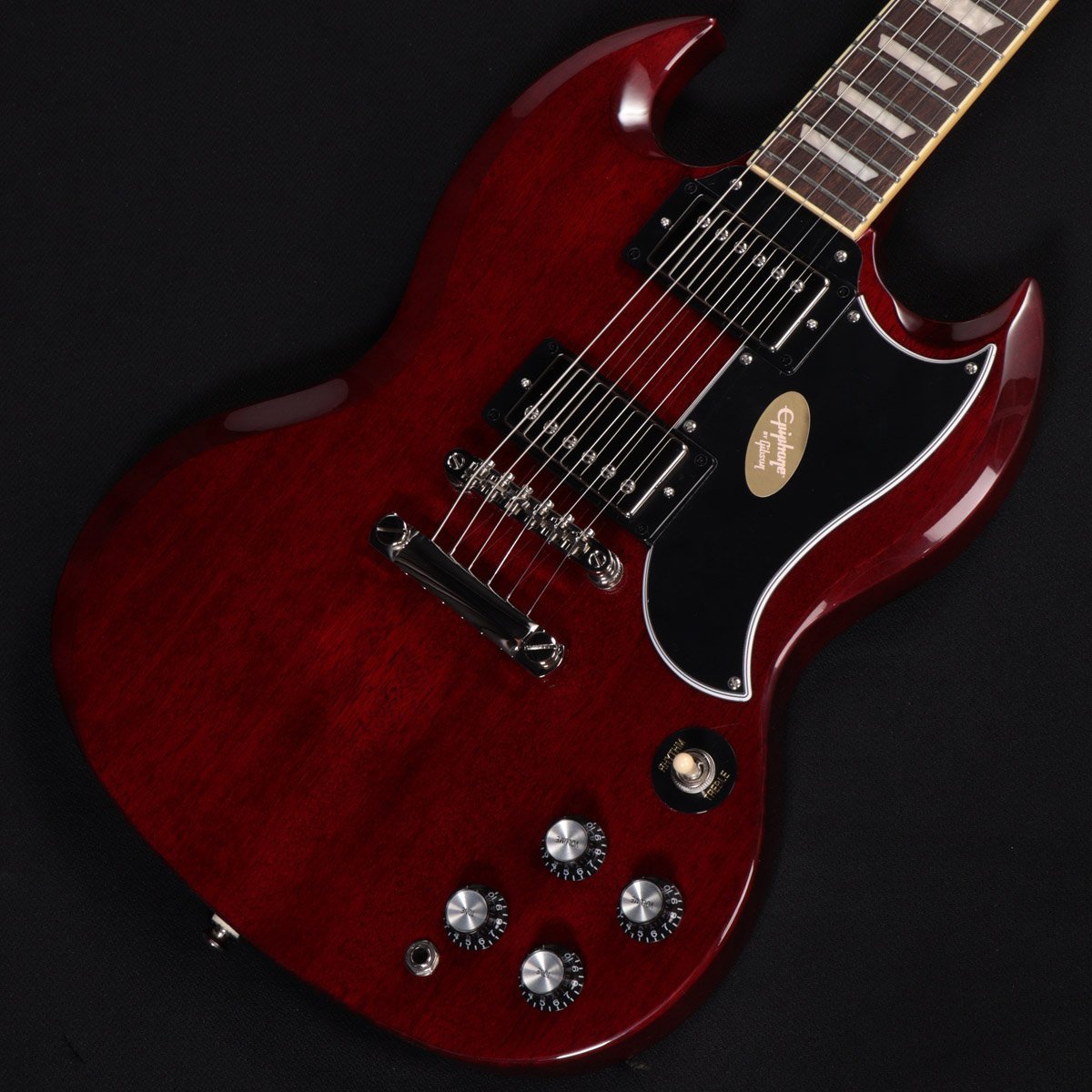 Gibson SG ワインレッド エレキギター Amazon | Epiphone/Inspired by Gibson SG Standard 60s Dark