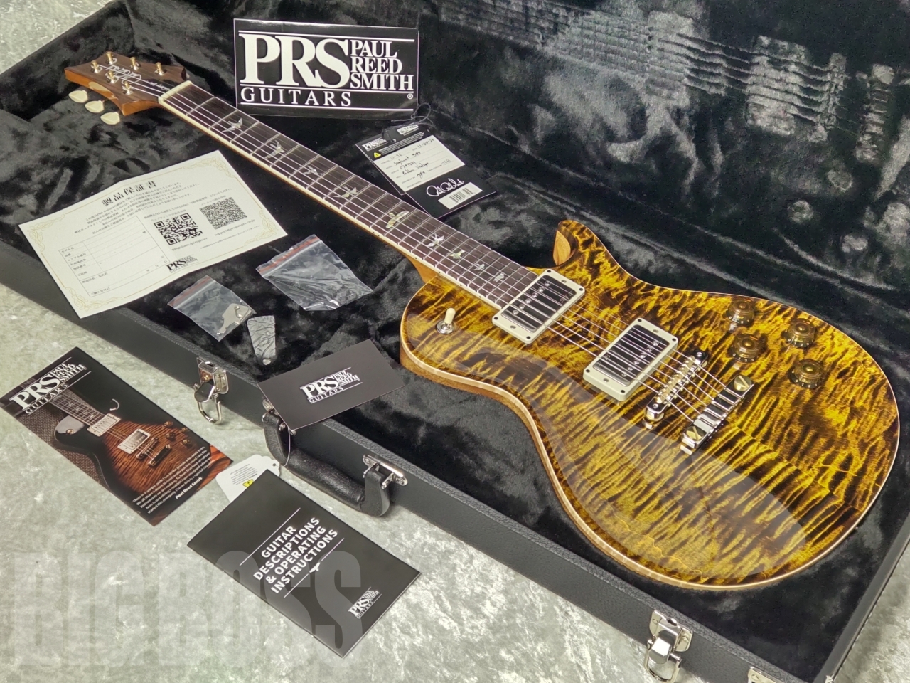 Paul Reed Smith(PRS) McCarty Singlecut 594 (Yellow Tiger Natural