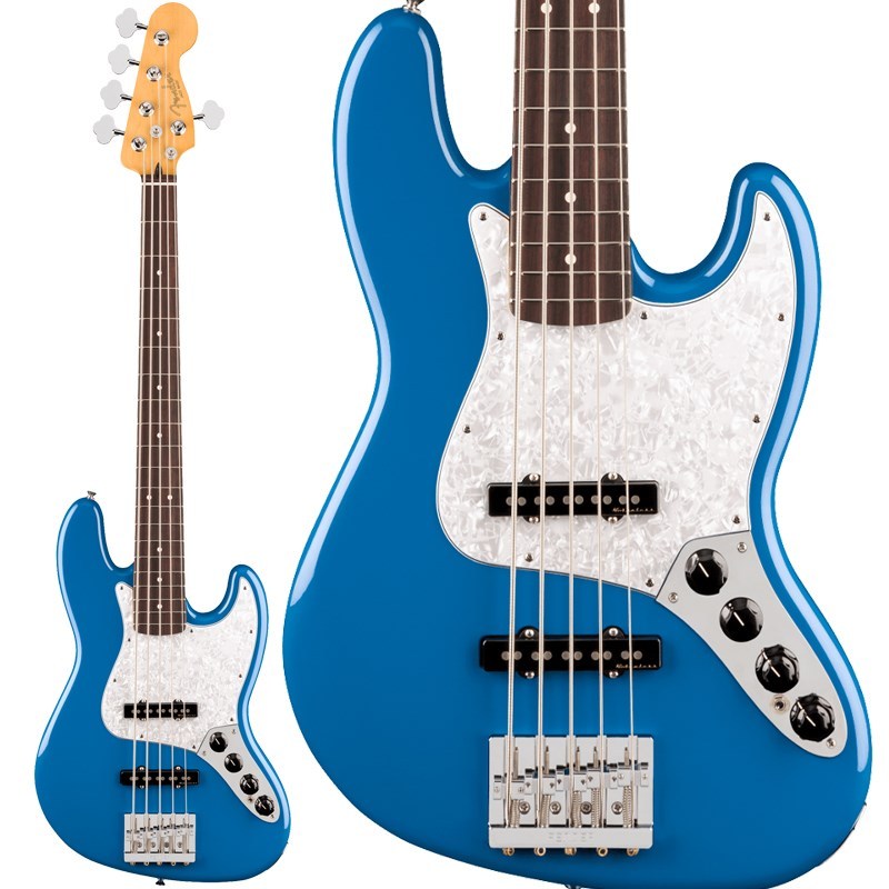 Fender Player II Modified Active Jazz Bass V (Electric Blue
