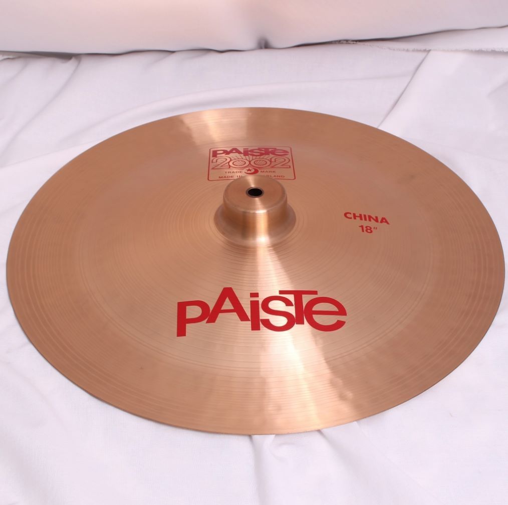 PAiSTe 2002シリーズチャイナシンバル 18インチ 【1,266g】（中古/送料