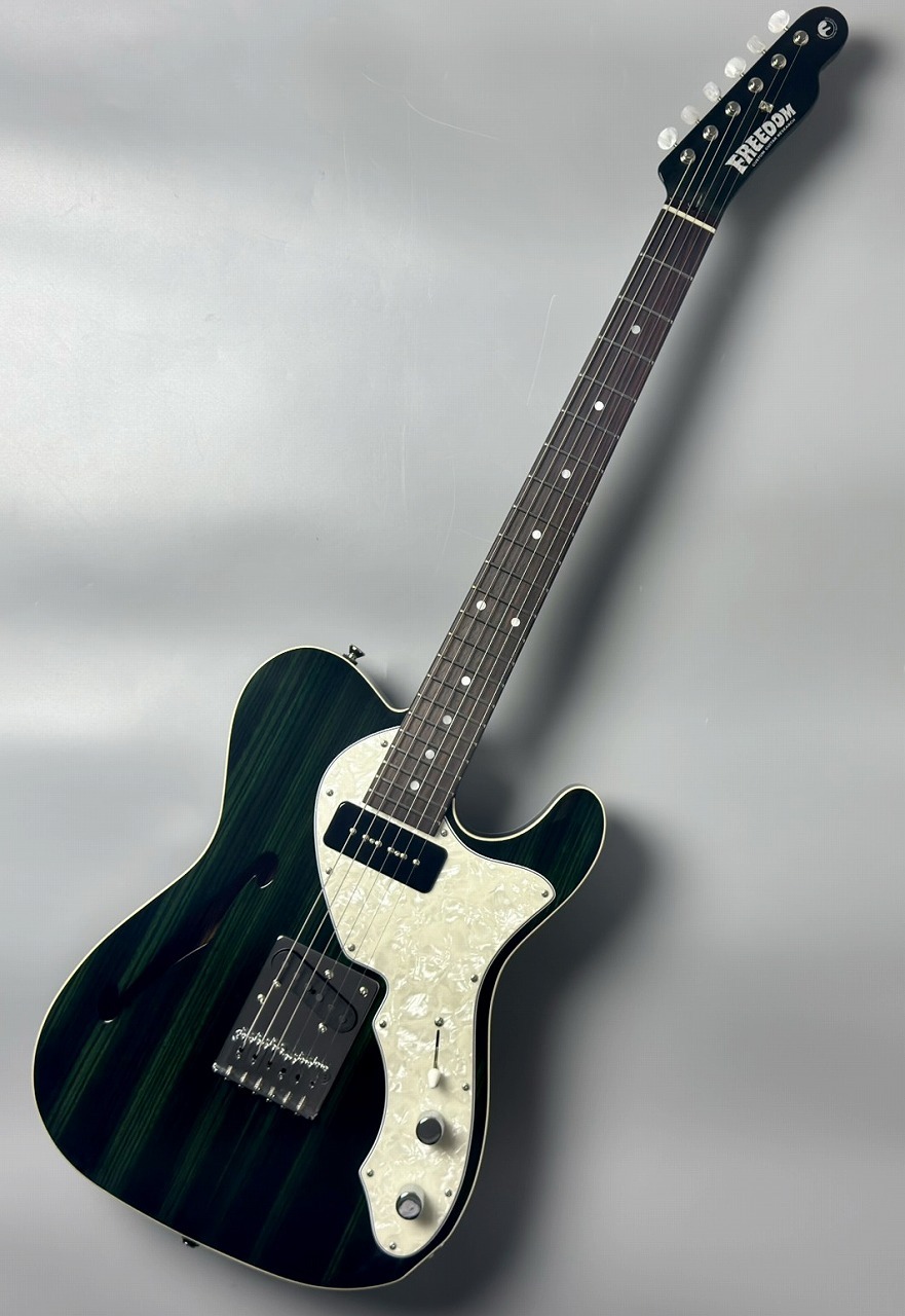 FREEDOM CUSTOM GUITAR RESEARCH C.S. TE Pepper Semi Hollow -Moss