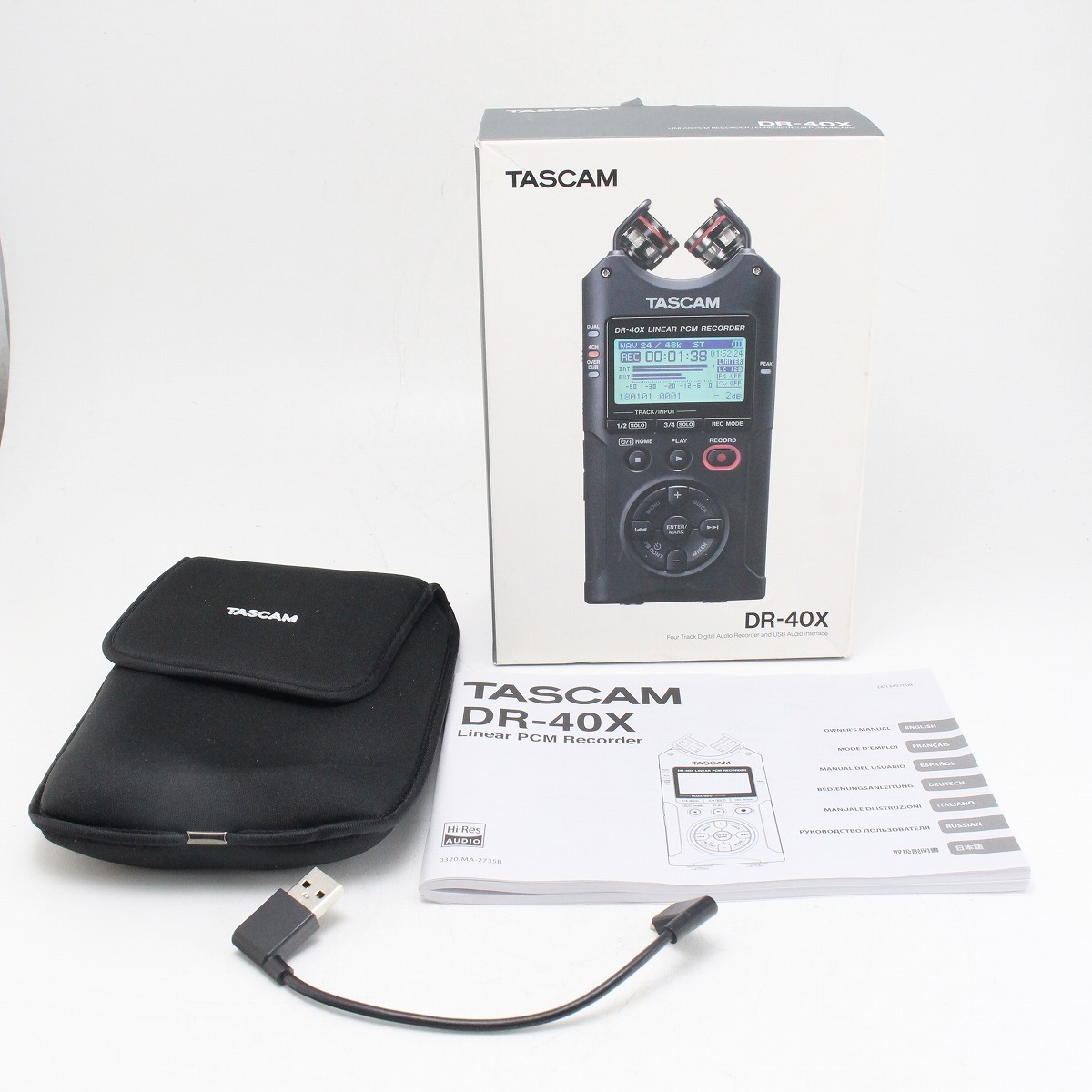 Tascam DR-40X 【御茶ノ水本店】（中古）【楽器検索デジマート】