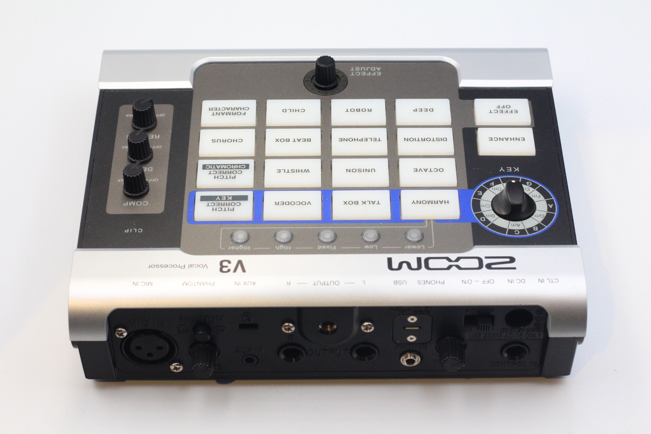 【中古】ZOOM V3 Vocal Processor 本体 中古】ZOOM Vocal Processor V3 zoom V3