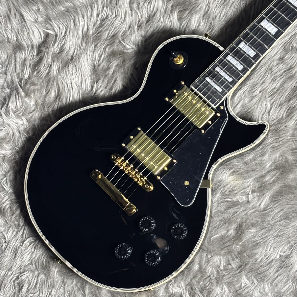 BUSKER'S BLC-500 レスポールカスタム BUSKER'S BLC-500 BLK レスポールカスタム ステンレスフレット