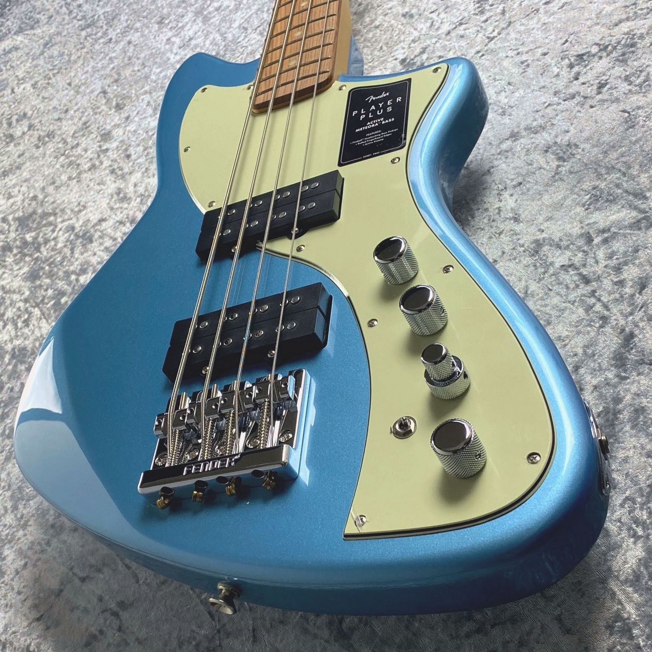 Fender PlayerPlus Active Meteora Bass -Opal Spark - 【3.99