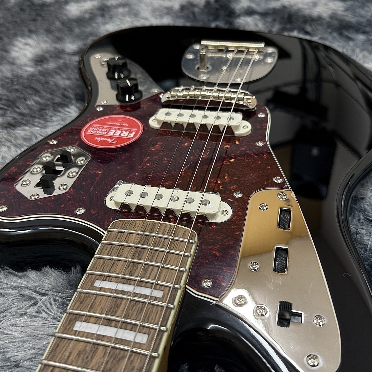 Squier by Fender Classic Vibe '70s Jaguar / Black（新品/送料無料