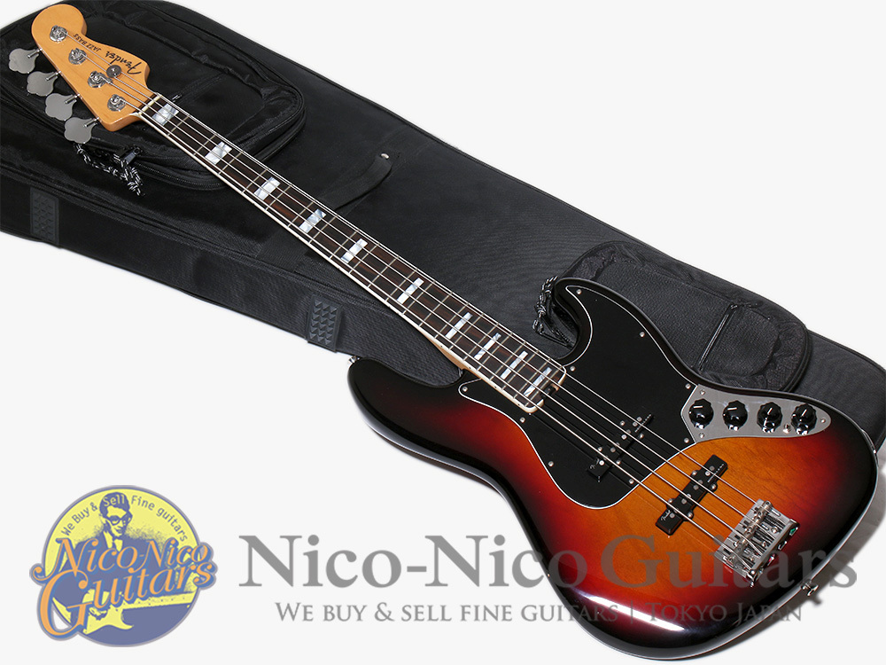 Fender USA 2017 American Elite Jazz Bass (Sunburst/Ebony)（中古