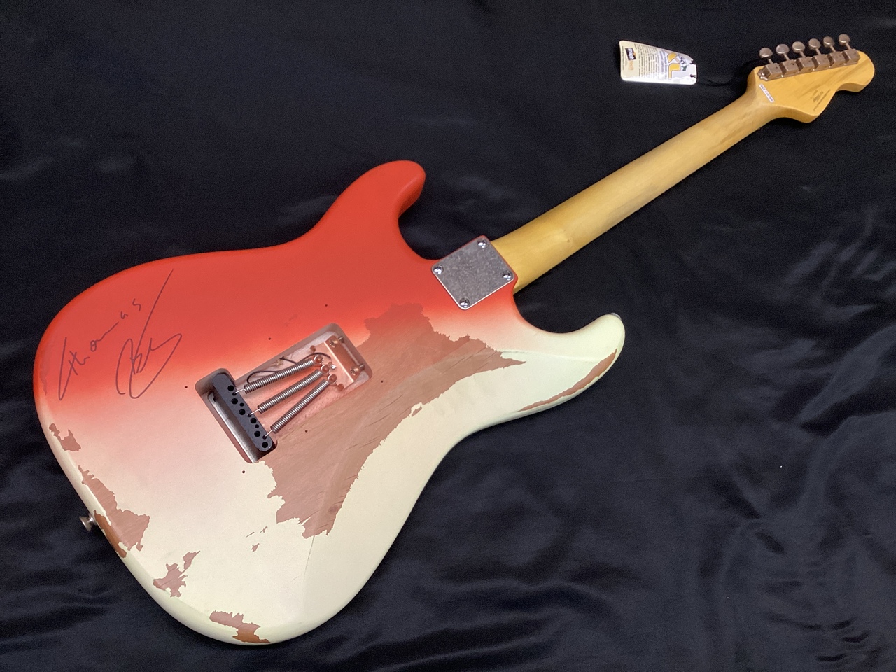 ま*ー様 Vintage V6 Thomas Blug Signature アノ Vintage V6 Thomas Blug Signature Electric Guitar ~ 'Summer
