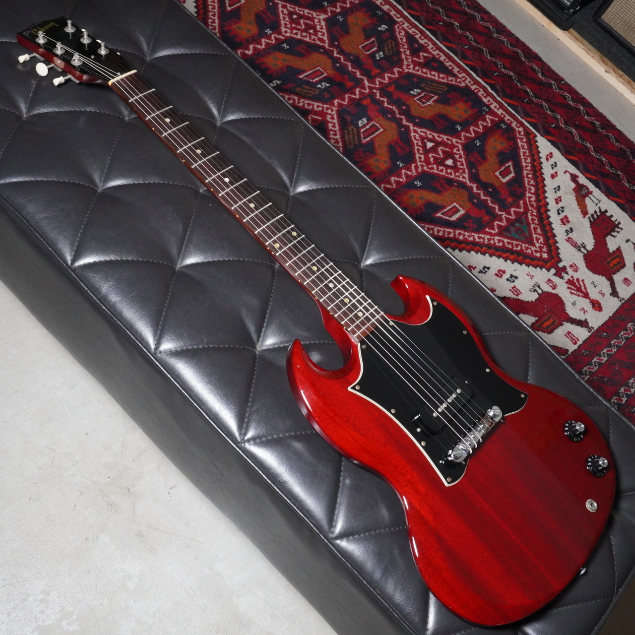 【美品】Gibson SG Junior 2005年製 ワインレッド USA製 Gibson 2005 Limited Edition SG Junior Wine Red（中古）【楽器検索