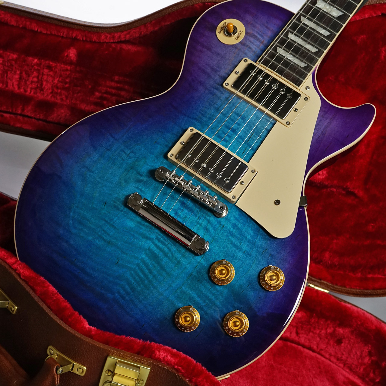 【Maestro by Gibson】レスポールスタンダード Transblue Maestro by Gibson】レスポールスタンダード Transblue - ギター最 安 価格