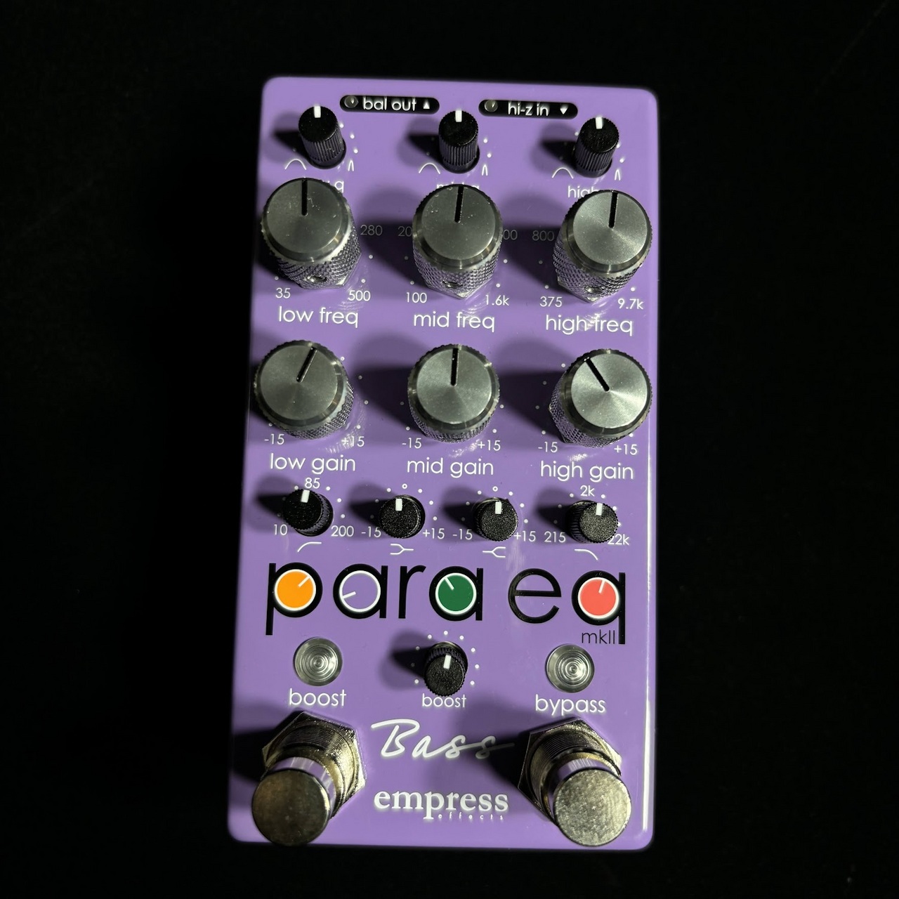 Empress Effects 【迅速発送】Bass ParaEQ イコライザー ベース用
