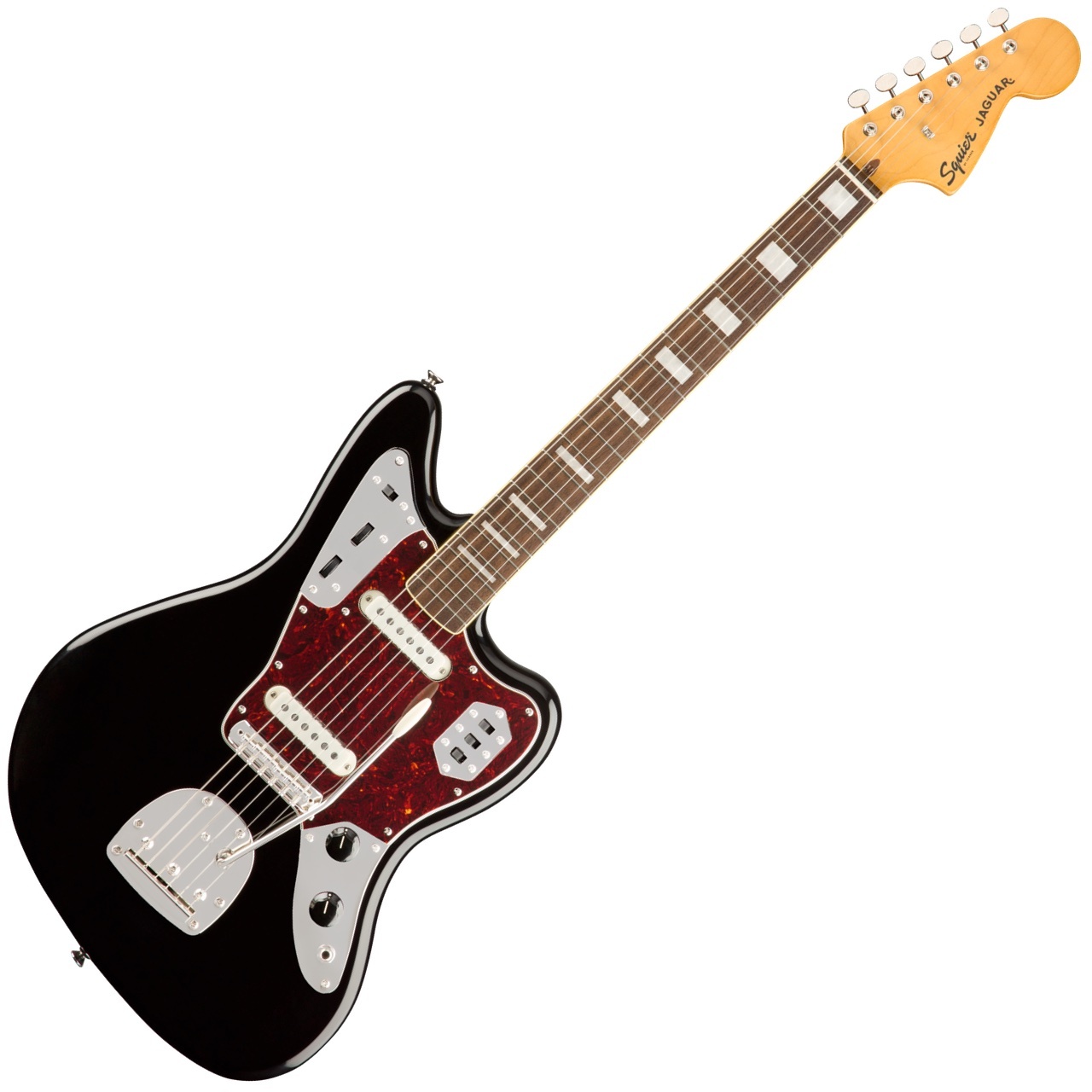 Squier by Fender Classic Vibe 70s Jaguar BLK ジャガー エレキ