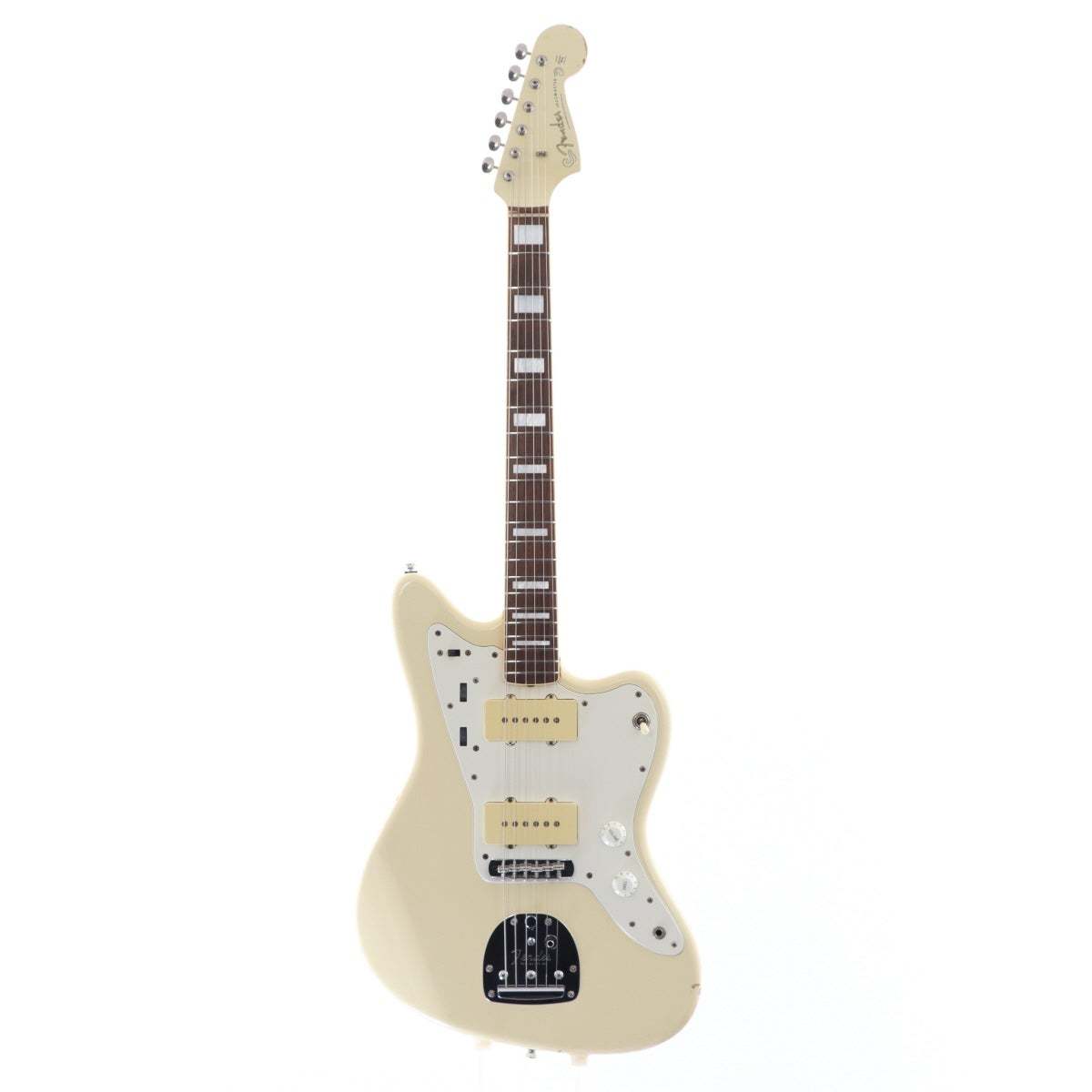 Fender Japan Jazzmaster JM66B Matching Head Vintage White 【心斎橋 Fender Japan Jazzmaster JM66B Matching Head Vintage White 【心斎橋