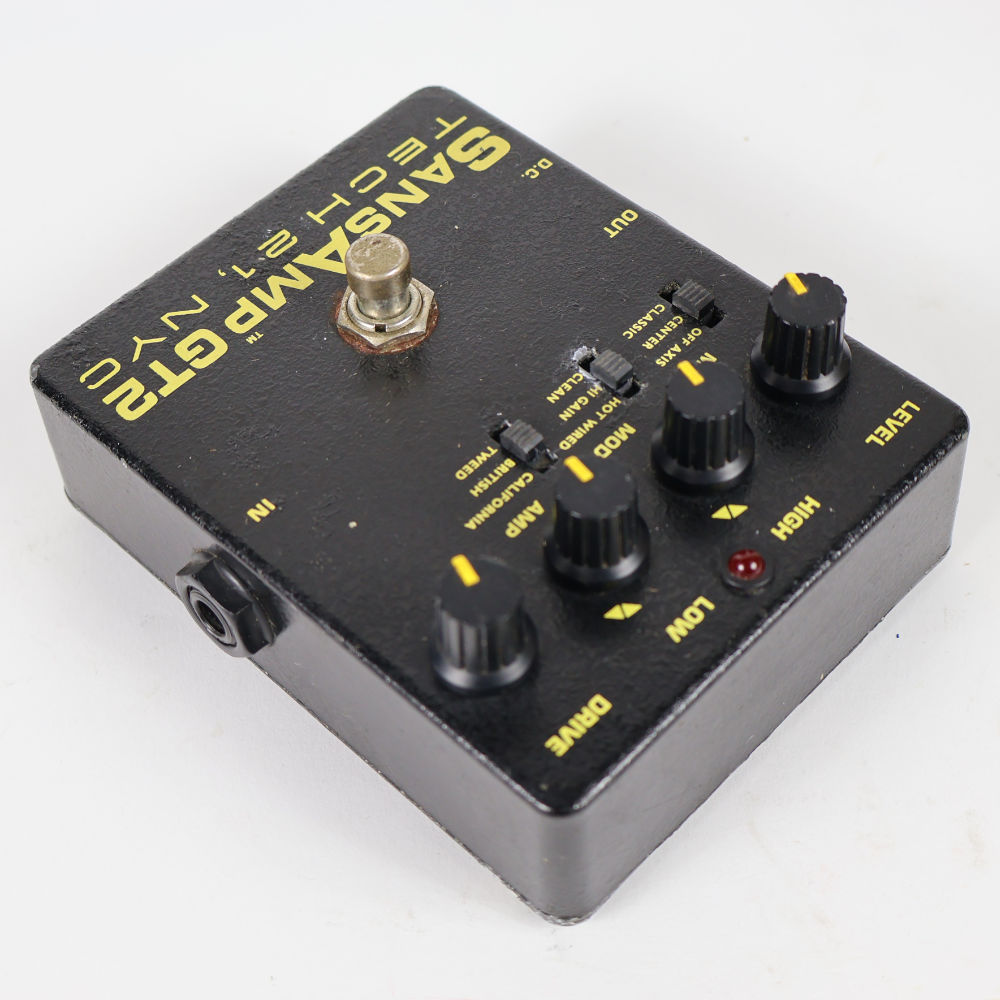 中古品　TECH 21 SansAmp GT2 ギターエフェクター TECH21 SansAmp GT2 アンプシミュレーター ギターエフェクター