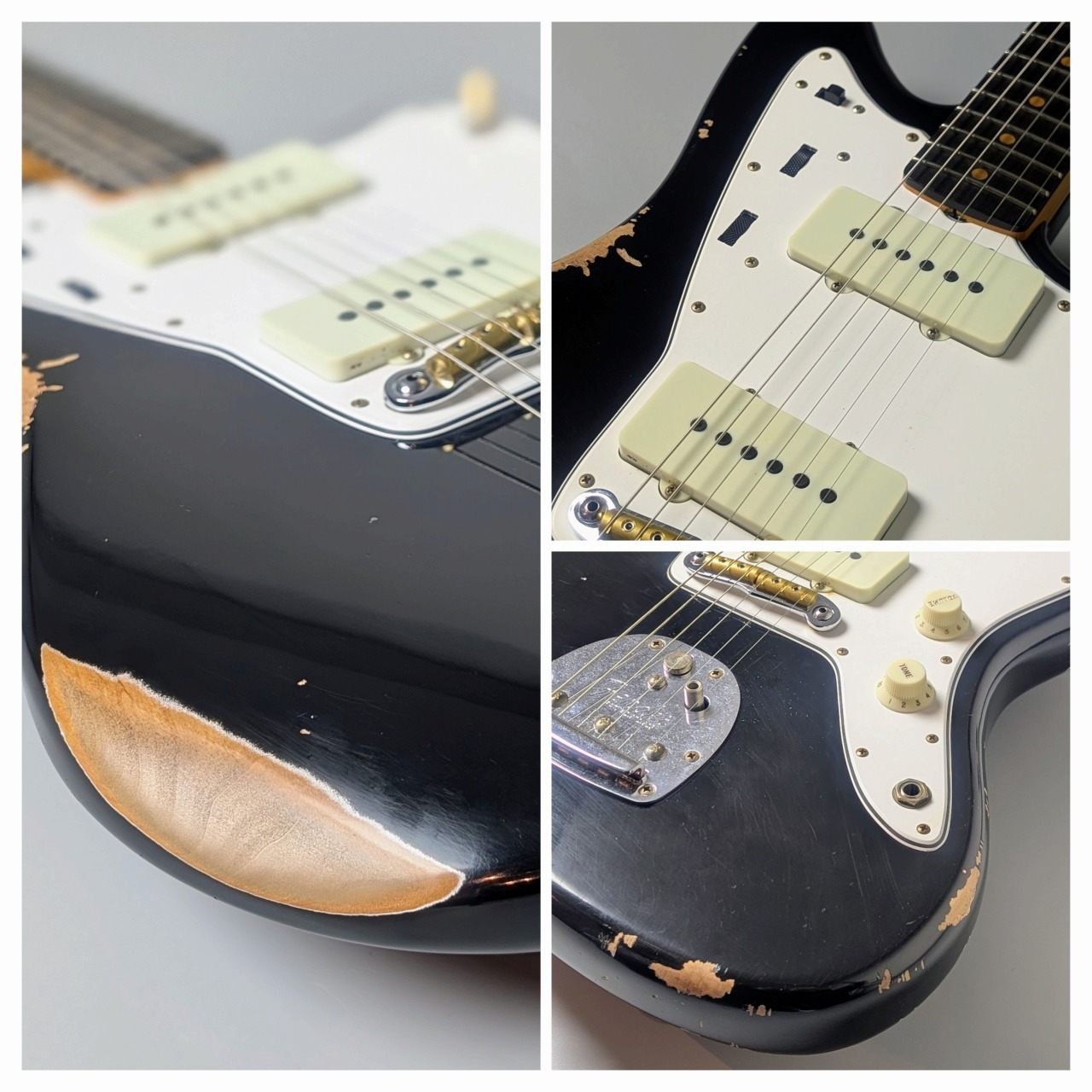 Fender Custom Shop 1963 Jazzmaster Heavy Relic - Black [3.74kg