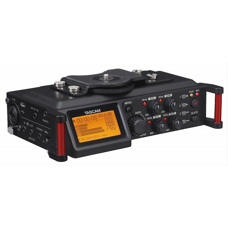 Tascam カメラ用リニアPCMレコーダー DR-70D / BK