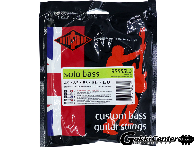 ROTOSOUND RS555LD Linea Pressure Wound 5 String (.045-.130)