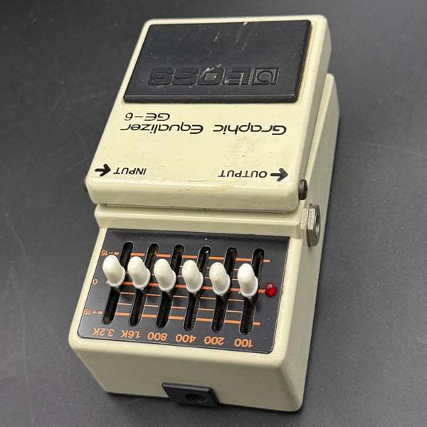 BOSS GE-6 グラフィックイコライザー BOSS GE-6 いい歪み！(VINTAGE TS-9?) - YouTube