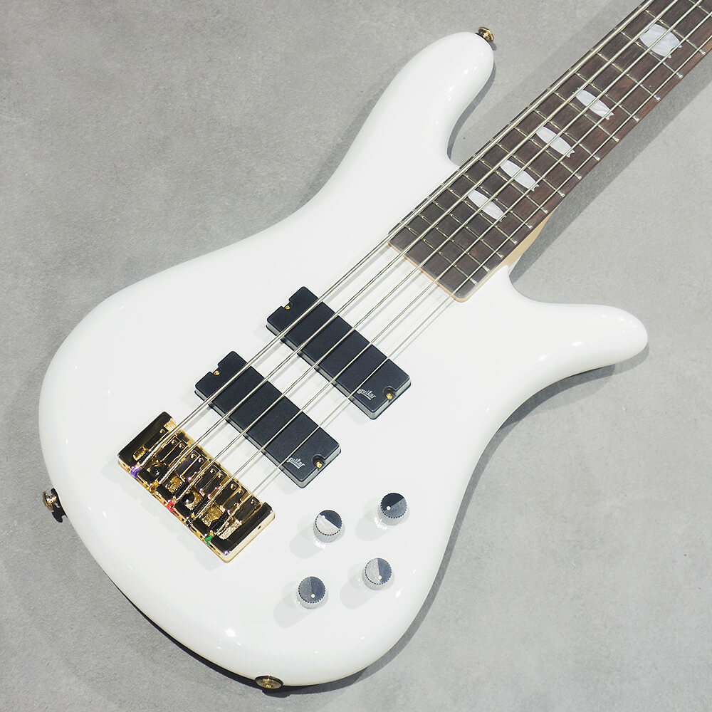 Spector NS Icon Bolt-On 5 White【分割48回払いまで金利手数料0%キャンペーン開催中】