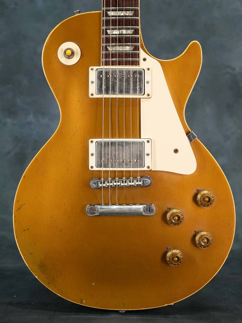 Gibson 1970 Les Paul Deluxe Gold Top Humbucker Conversion