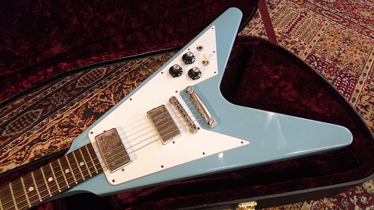 Gibson Custom Shop 【チョイ傷特価?】 70s Flying V Dot Inlay