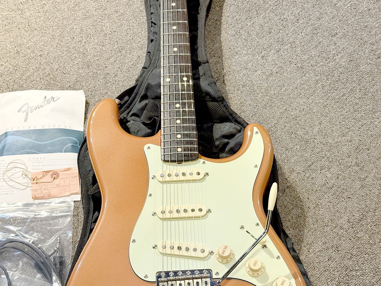 Fender Japan ST62-65AS 40周年 ストラトキャスター Fender Japan ST62-65AS VWH / 40th Anniversary FotoFlame ST