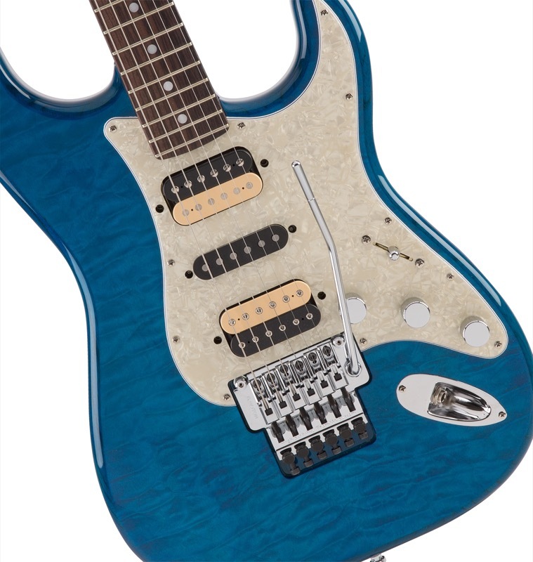 Fender フェンダー Michiya Haruhata Stratocaster RW Caribbean Blue