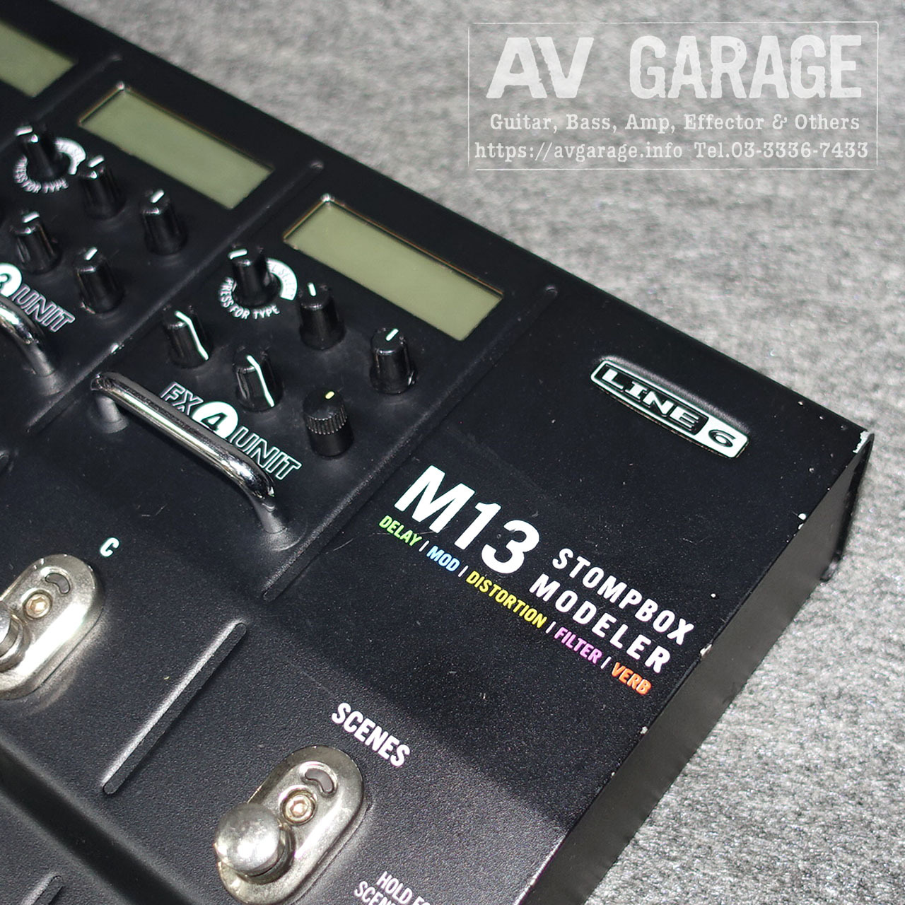 LINE 6 M13 Stompbox Modeler（中古）【楽器検索デジマート】