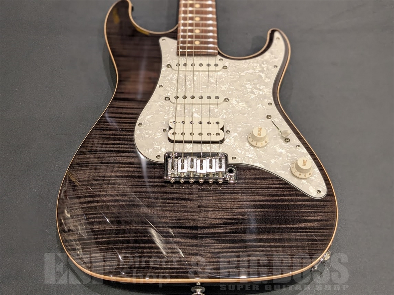 Suhr Standard Plus Matching Head / Trans Charcoal Burst