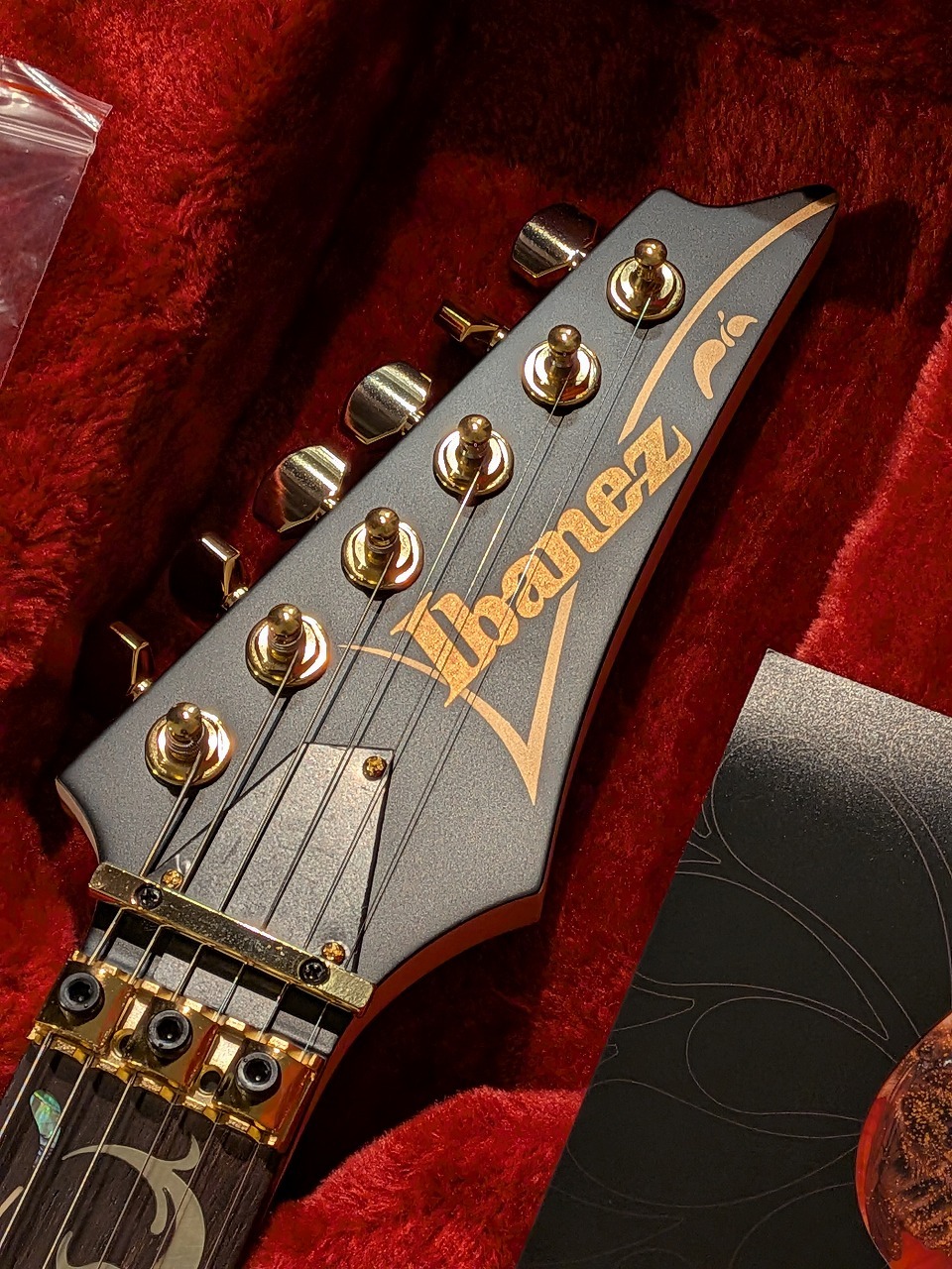 Ibanez 【역사상 가장 아름다운 "검정"】PIA3761 "Paradise in Art" Onyx Black #F2624470【3.69kg】 사진 8