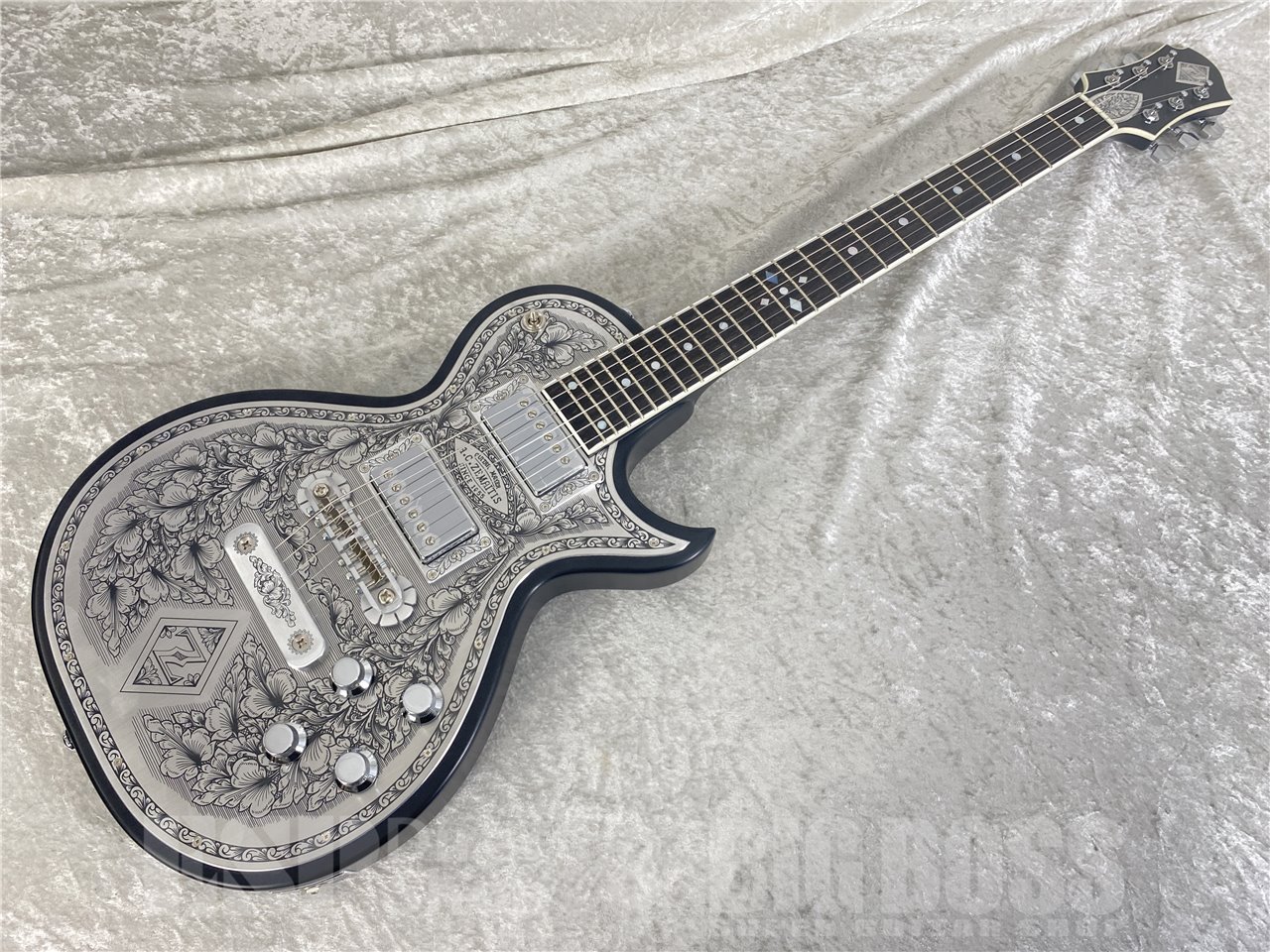 ZEMAITIS A24MF Diamond & Z BK ★美品　ゼマイティス Zemaitis METAL FRONT MFG-AC-24 Diamond & Z Black (Black)（新品