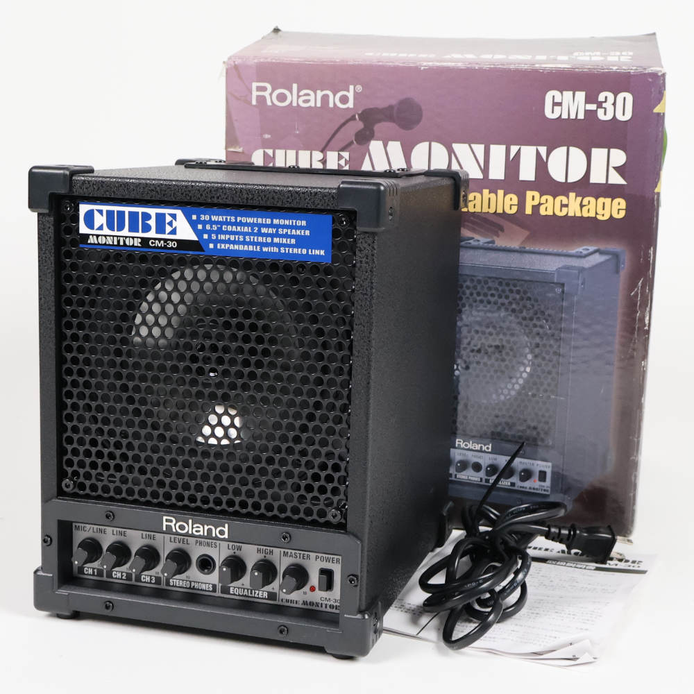 Roland 【中古】モニタースピーカー ROLAND CM-30 ポータブル