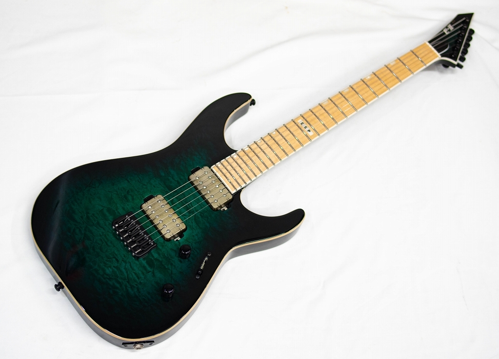 E-II M-II NT HS QM Black Turquoise Burst （中古）【楽器検索