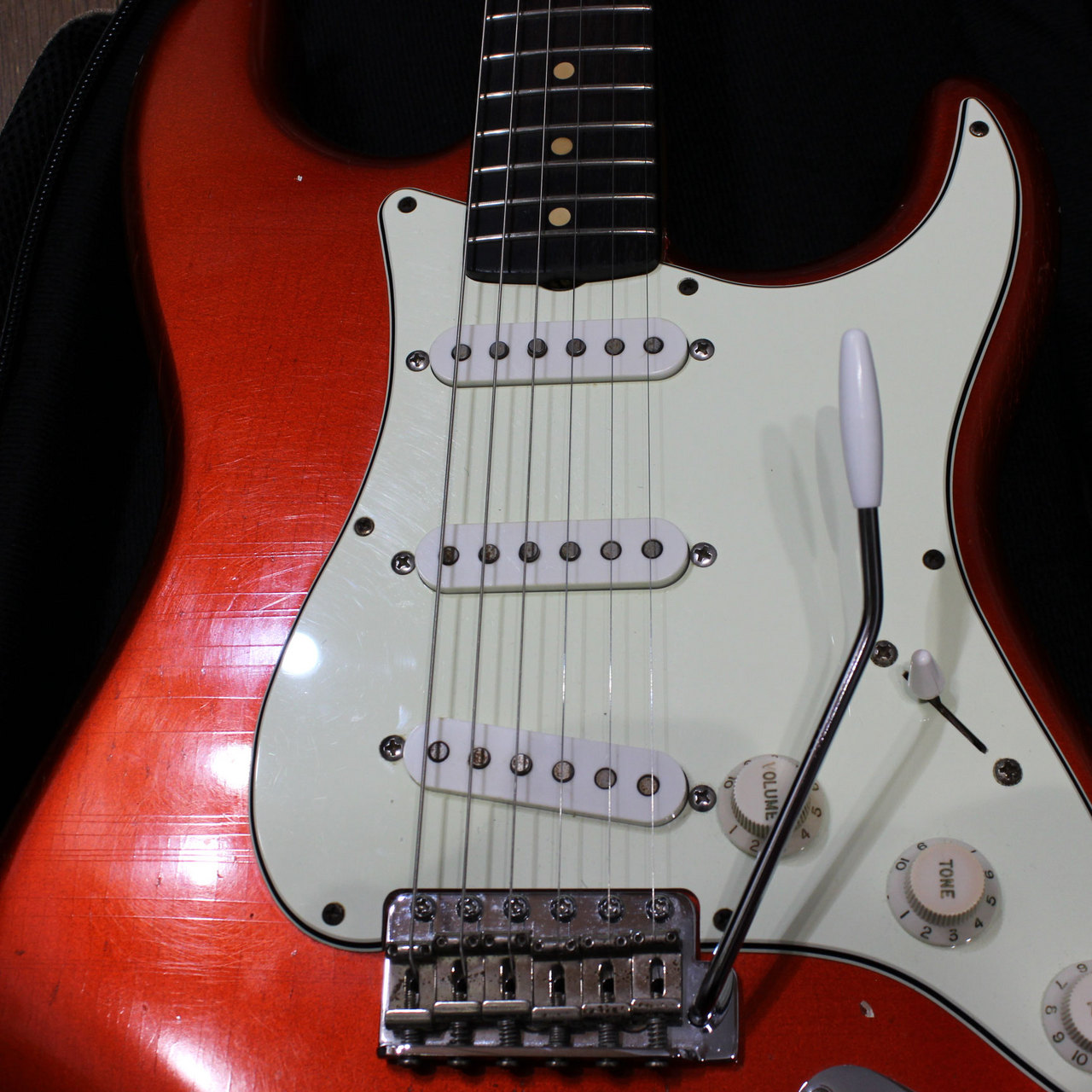 Addictone Custom Guitars Stratocaster Type Candy Apple