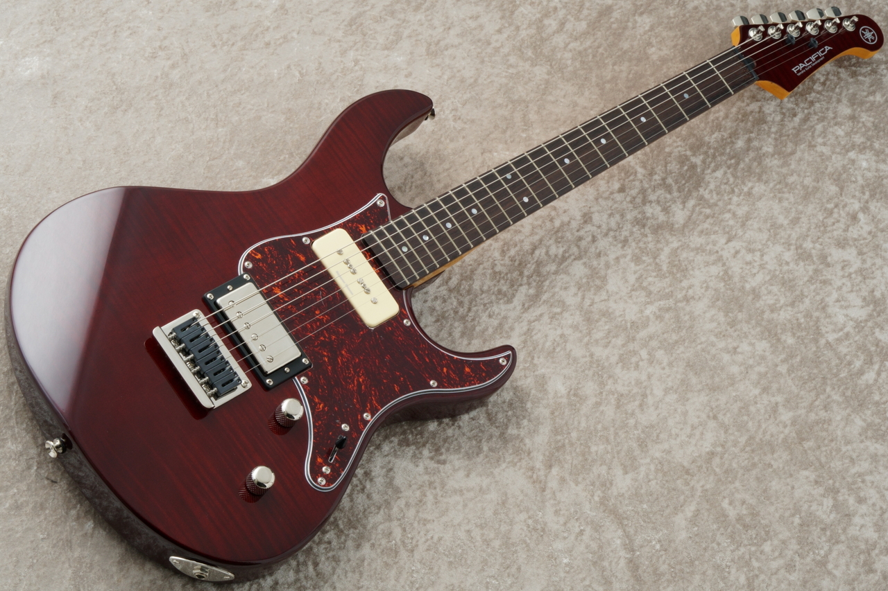 美品 YAMAHA Pacifica PAC611HFM Amazon.com: Yamaha Pacifica PAC611HFM TBL Solid-Body