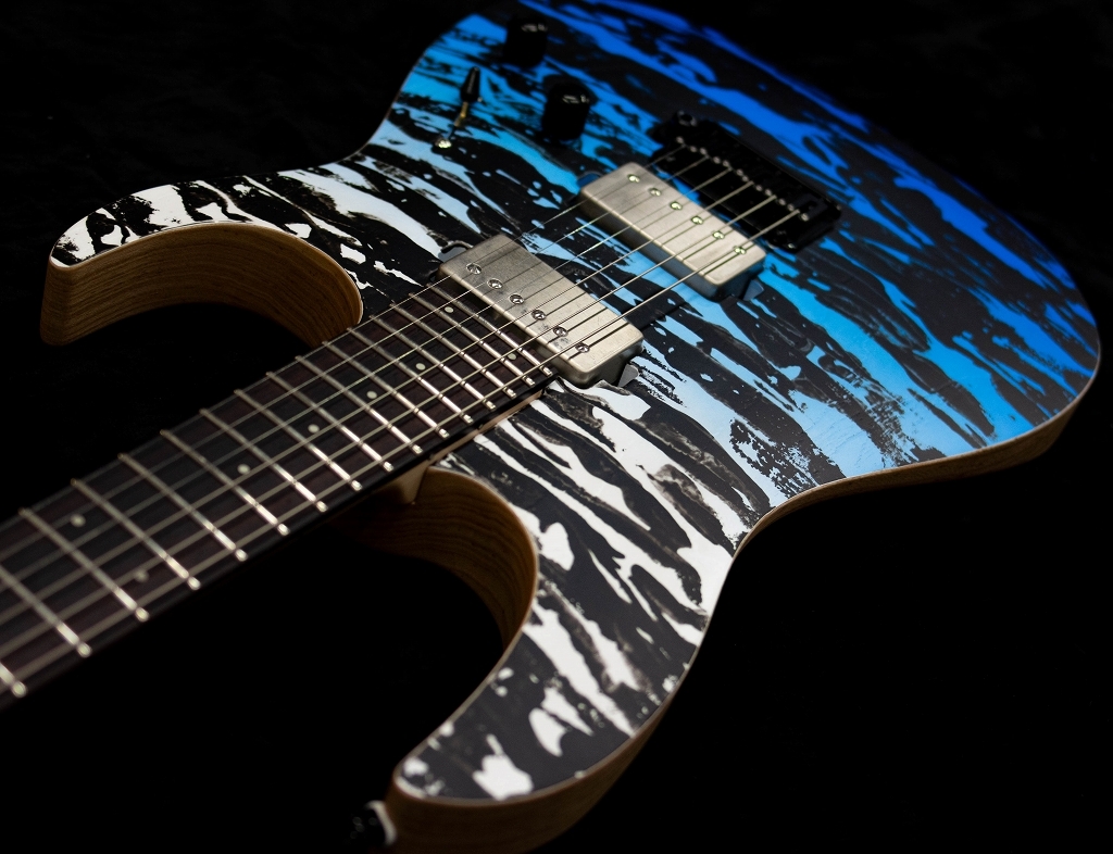 SAITO GUITARS S-624 HH Swanp Ash Atlantis（新品/送料無料）【楽器