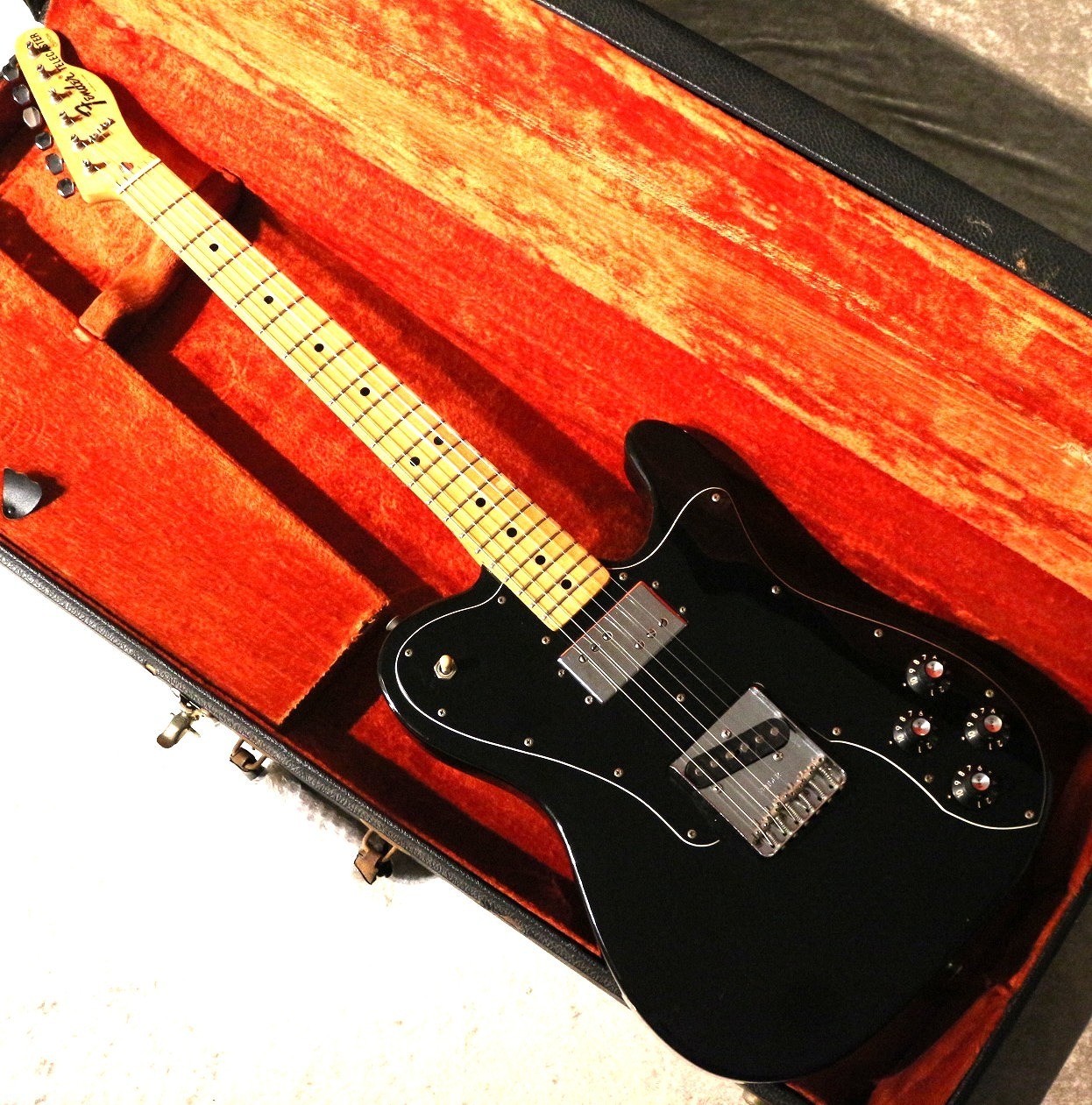 Fender 【Vintage】1974 Telecaster Custom Black【4.21kg