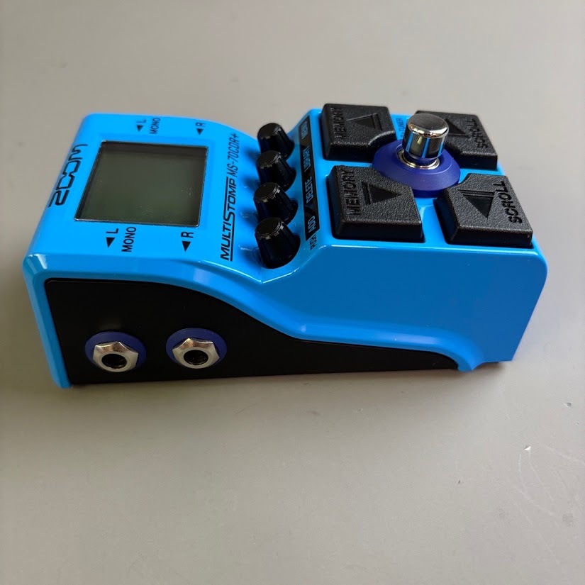 Zoom MS-70CDR 旧機種 MS-70CDR MultiStomp Chorus / Delay / Reverb Pedal | ZOOM