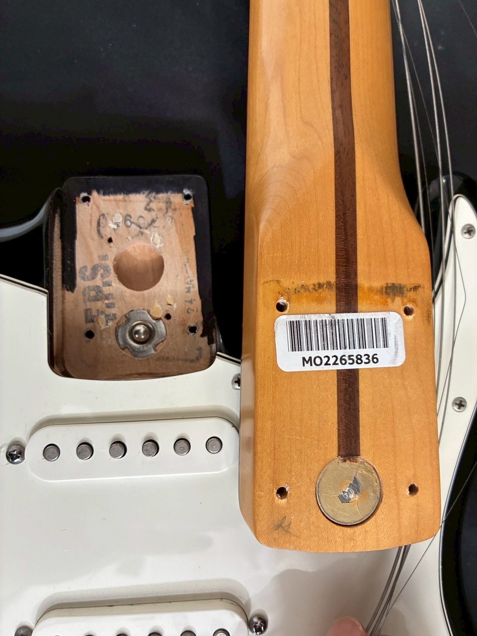 Fender Mexico Standard Stratocaster with locking tremolo