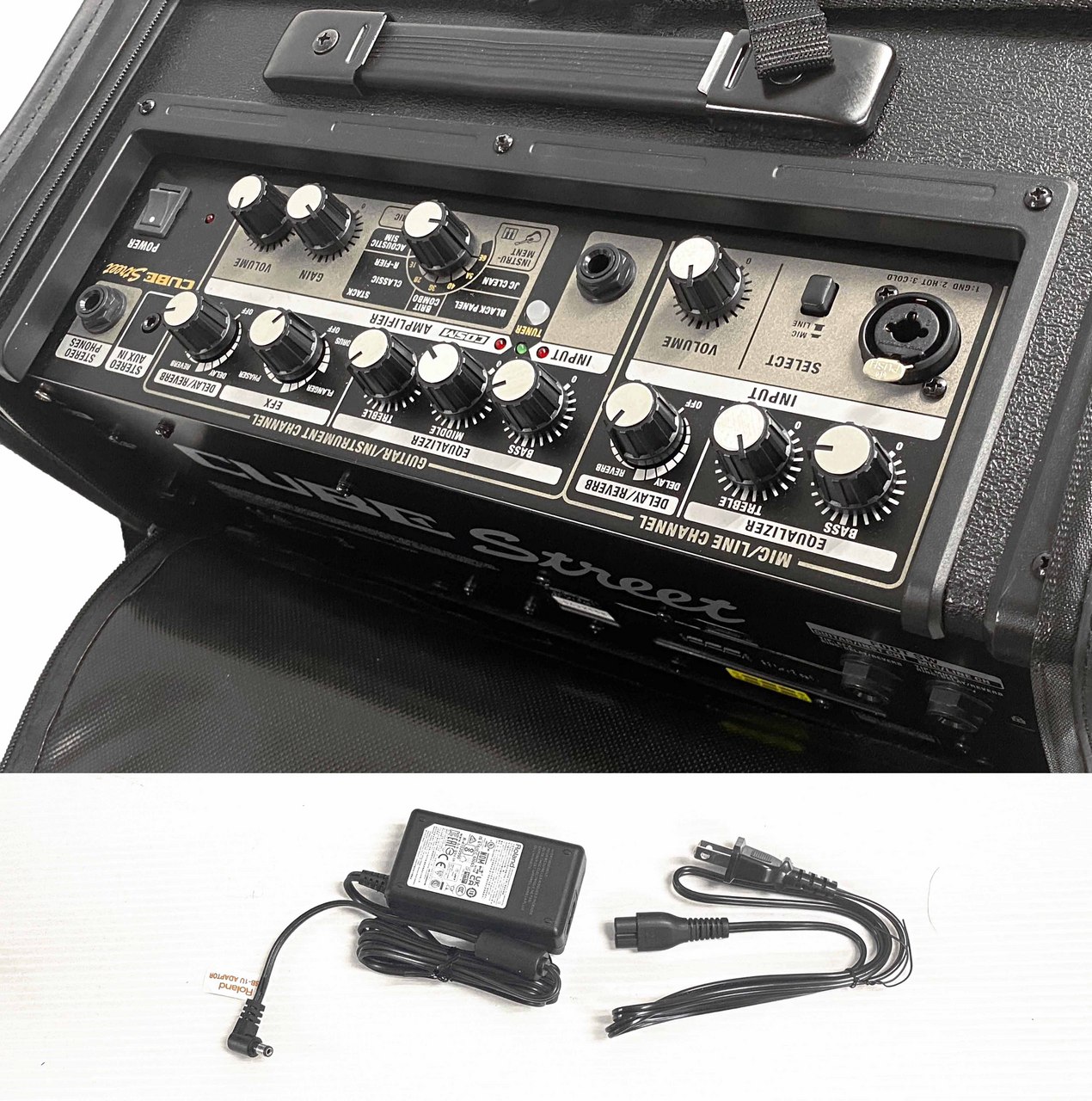 その他 Roland CUBE street ROLAND ( ローランド ) CUBE Street Red ポータブルギターアンプ