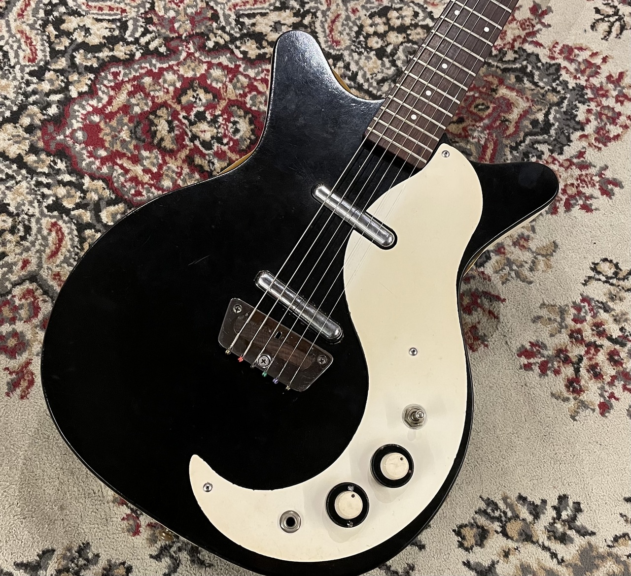 Danelectro 3011 Short Horn DC-1 -3021 Double Pickup MOD- (1961年製