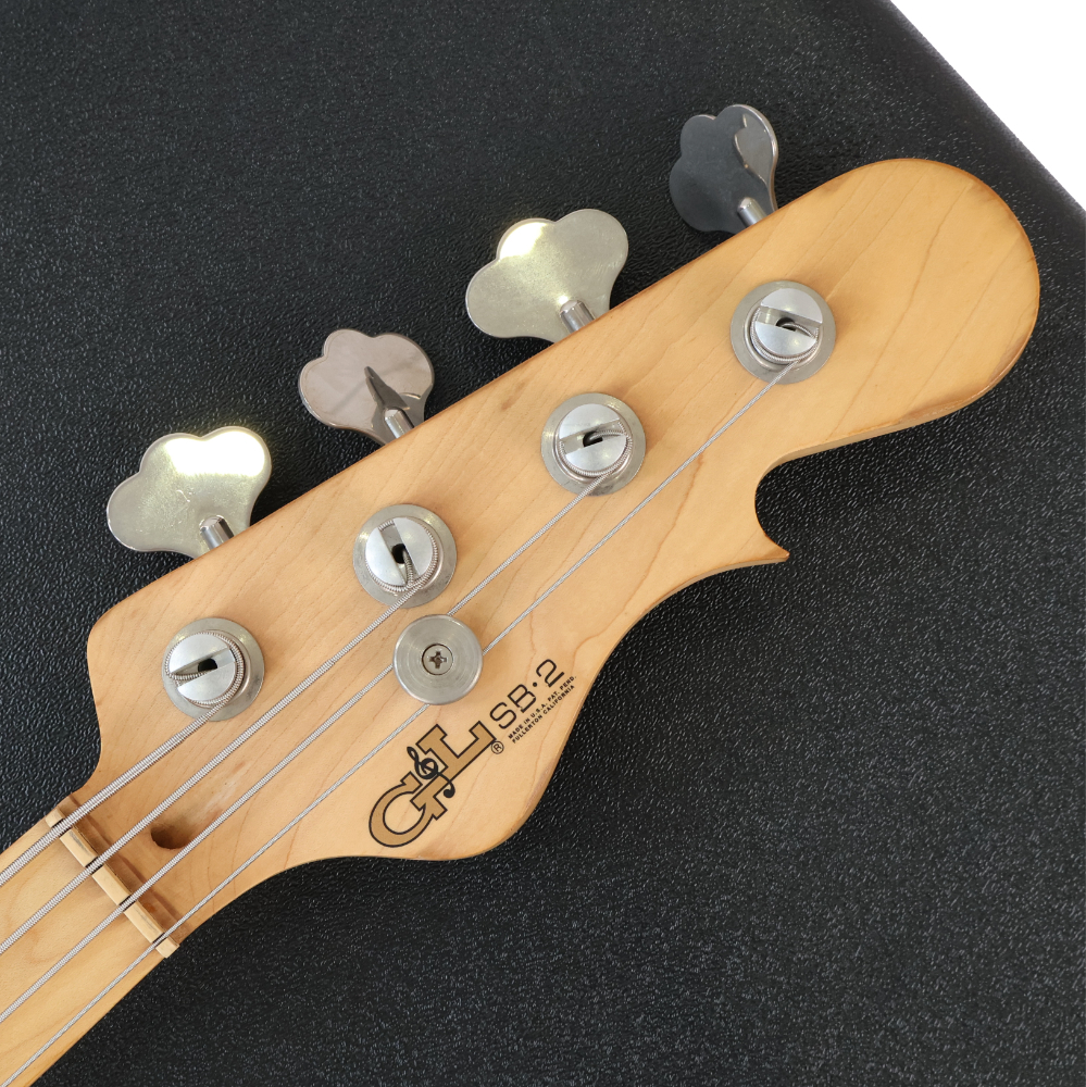 エレクトリックベース　コルト　Gシリーズ 2バンドEQ 新品弦に張り替え済み G&L 【中古】 G＆L USA SB-2 Black エレキベース（中古/送料無料