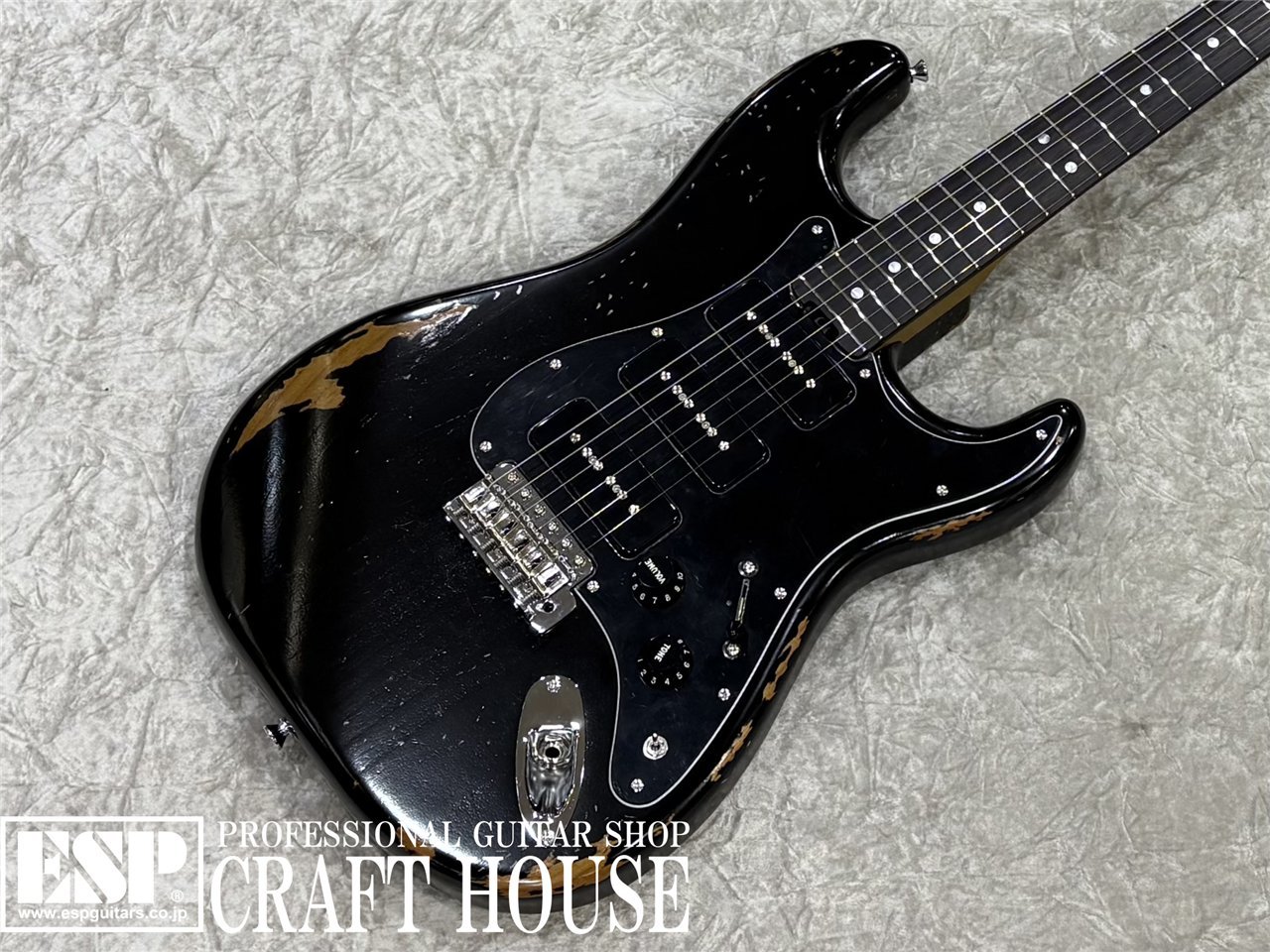 EDWARDS E-SE-DII / Distressed Black（新品/送料無料）【楽器検索