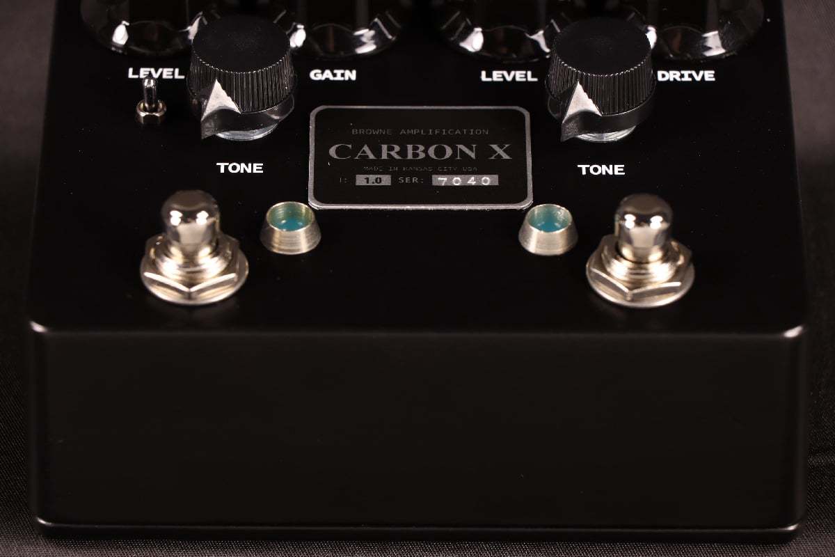 BROWNE AMPLIFICATION Carbon X デュアルオ ーバードライブ