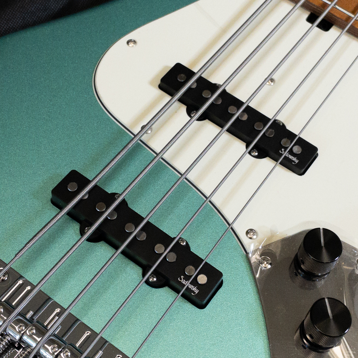 Sadowsky MX21 VJ5 Maple Fingerboard Sage Green Metallic 【MX21 VJ5